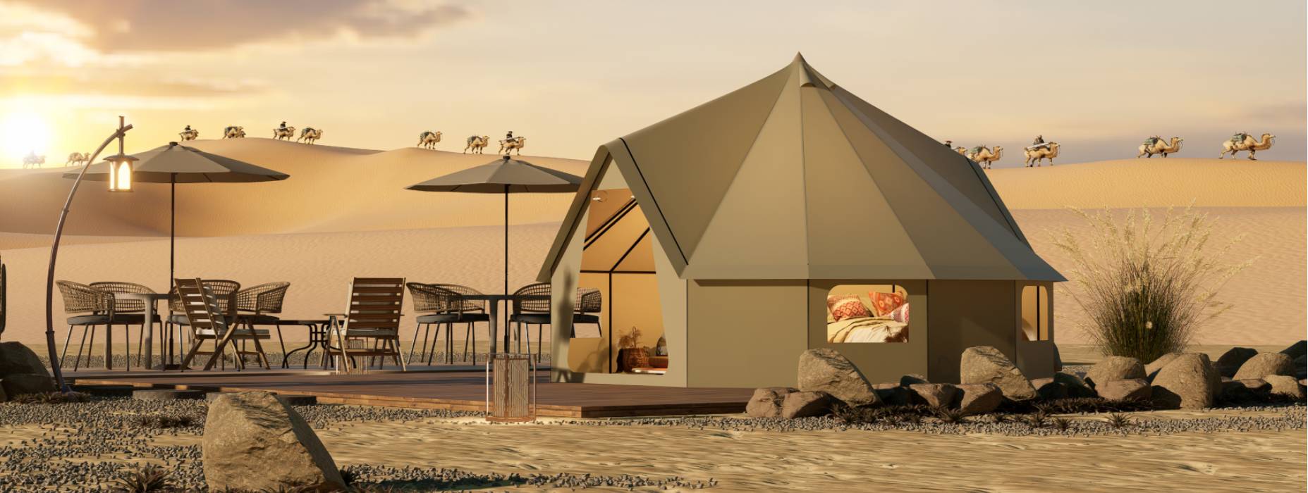 泰来县露营酒店帐篷产品